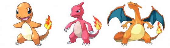 Pokemon Charizard Evolution