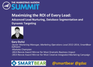 maximizing-roi-every-lead-marketo-summit-2014